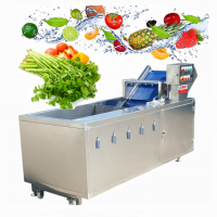 Brush Washing Machine Fruit And Vegetable/ Fruit And Vegetable Cleaning Machine