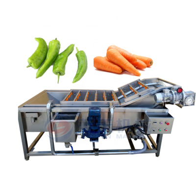 304 stainless steel fruit and vegetable brush washer cleaning machine